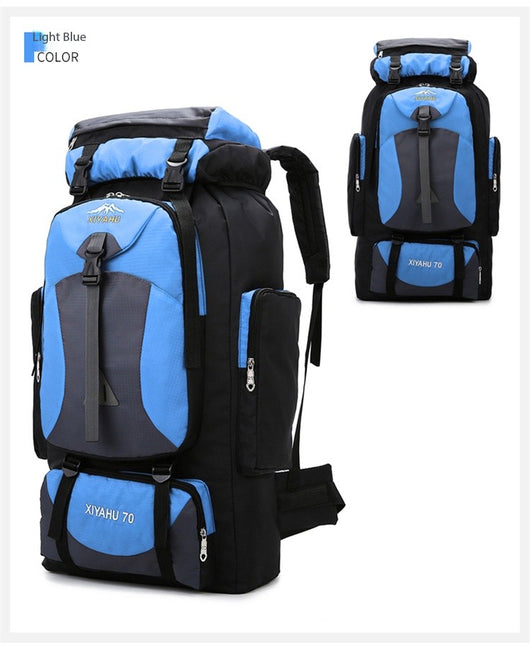 Mochila de Trekking 70L para Senderismo, Camping y Viajes de Aventura - Image 20