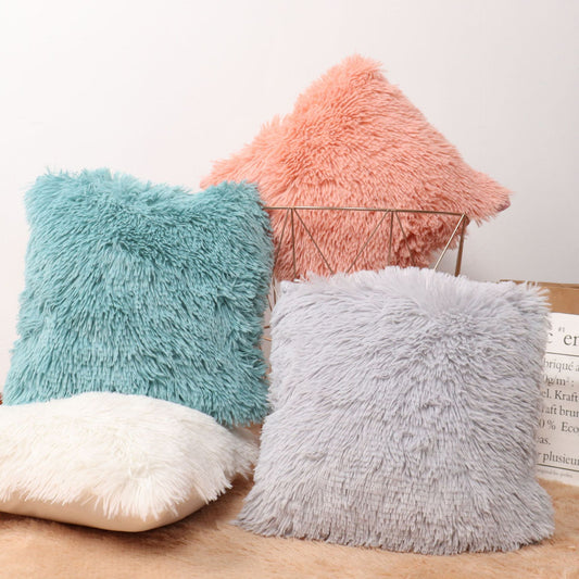 Almohada de Cristal Suave en Colores Lisos - Image 2