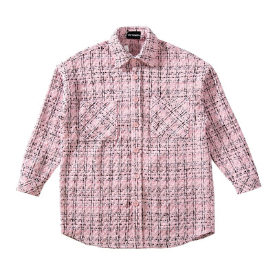 Camisa a Cuadros Tejida - Image 7