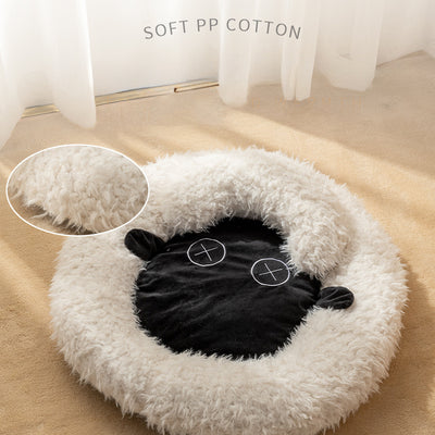 Cama Redonda Térmica para Gatos - Lana Cálida Invierno - Image 6