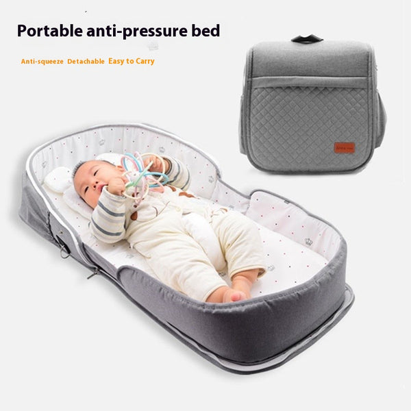 Cuna Portátil Plegable para Recién Nacido - Cama Adjunta