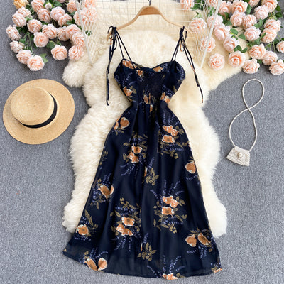 Vestido Playero de Gasa con Tirantes para Mujer - Image 5