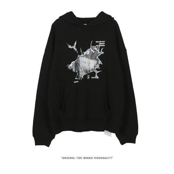Sudadera con capucha de algodón suave y relajada - Image 21