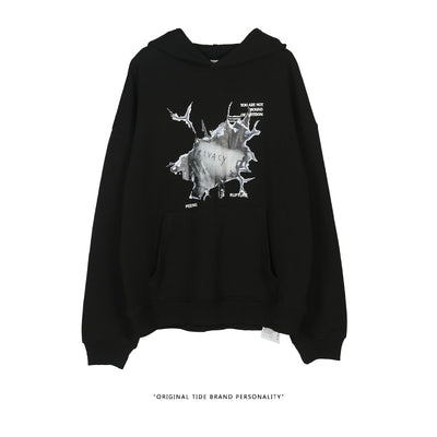 Sudadera con capucha de algodón suave y relajada - Image 21