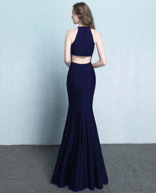 Vestido de Noche Rojo Cola de Pez Halter para Bodas y Eventos - Image 15