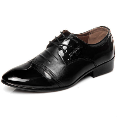 Zapatos de Cuero Puntiagudos Casuales para Hombre - Image 16