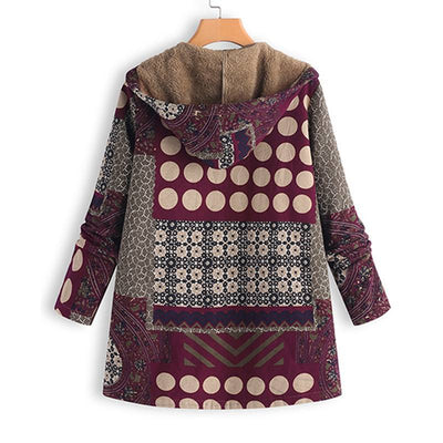Chaqueta Casual Cálida con Estampado - Image 2