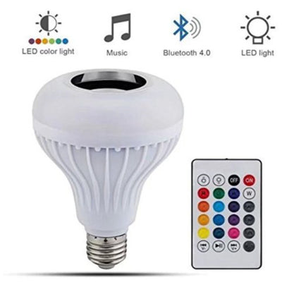 Lámpara LED Inteligente RGB con Bluetooth y Control Remoto