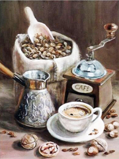 Taza de Pintura de Diamantes Bordada a Mano - Regalo Artesanal Exclusivo - Image 7