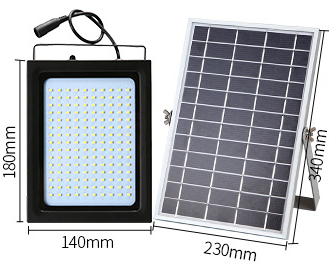 Foco Solar LED para Exteriores - Iluminación sin Electricidad para Techos y Jardines - Image 6