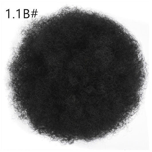 Peluca Rizada Africana Voluminosa - Pack de Cabello Esponjoso