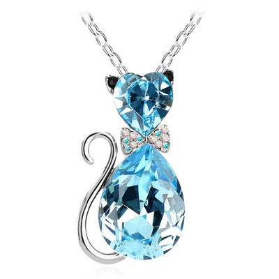 Collar Gatito Adorable con Moño y Cristales Brillantes - Image 3
