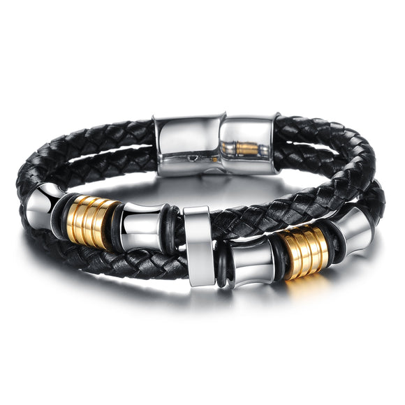Pulsera Tejida con Cierre Magnético