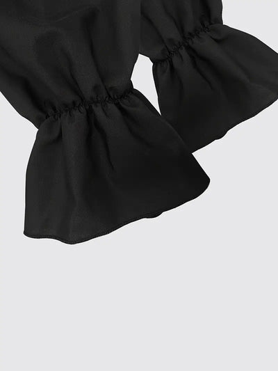 Blusa de Encaje con Botones Frontales y Diseño Exclusivo - Image 7