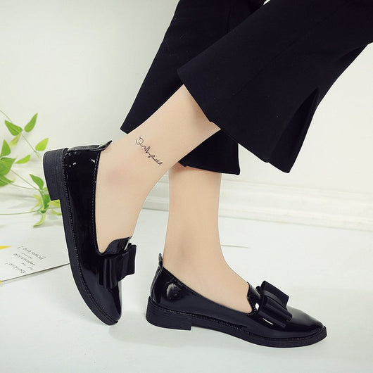 Zapatos Planos Puntiagudos de Color Sólido para Mujer - Image 4