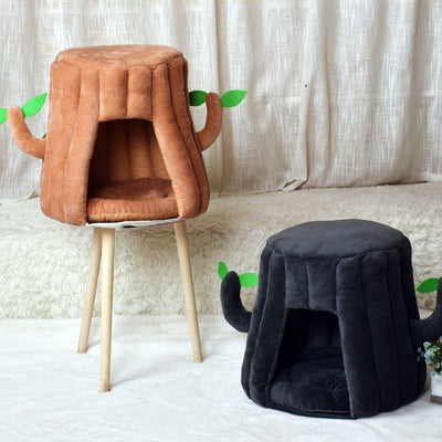 Cama Nido Acolchada para Gatos - Casa Confortable con Diseño Acogedor - Image 10