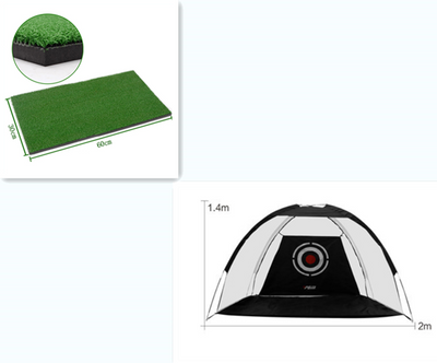 Red de Práctica Golf Carpa Jaula Entrenamiento Exterior - Image 13