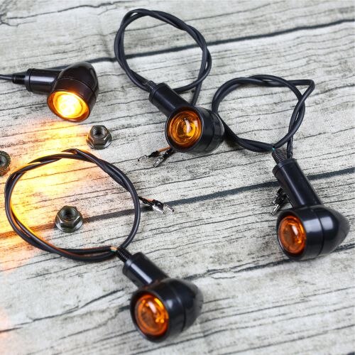 Luz Indicadora LED Retro para Motocicleta Personalizada