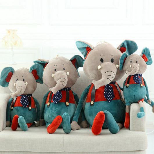Peluches Surtidos Payaso, Elefante, Ratón, Conejo y Oso - Juego Familiar - Image 3