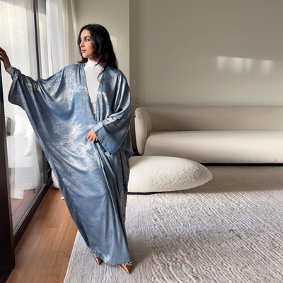 Abaya Elegante con Efecto Bronceado - Ropa Exterior Modesta - Image 25