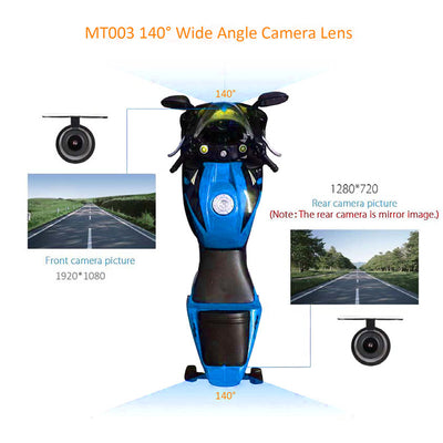 Cámara Grabadora Impermeable para Motocicleta - Image 4
