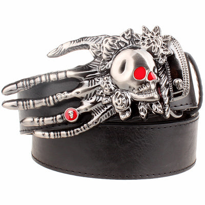 Cinturón de Moda Calavera Cabeza Grande - Image 10