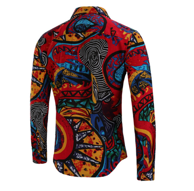Camisa Casual Estilo Asiático para Hombre - Image 3