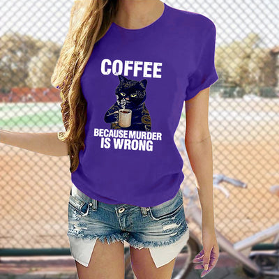 Playera Gráfica Gatos Adorables Cuello Redondo Manga Corta - Image 11