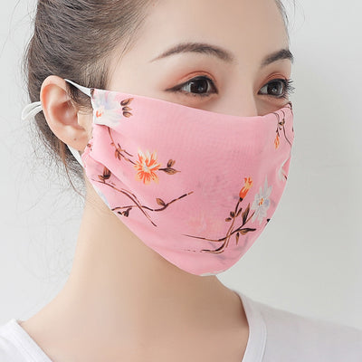 Mascarilla de Gasa Floral Elegante - Image 11