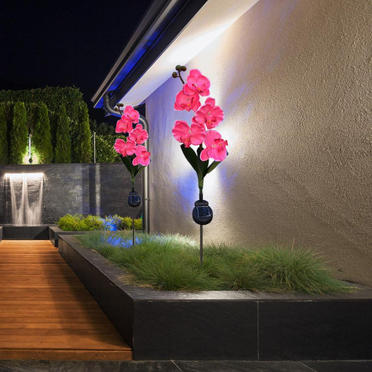 Luz Solar Decorativa con Forma de Flor - Image 4