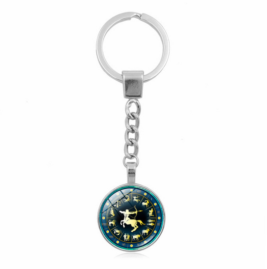 Llavero Constelaciones Zodiacales con Piedras Preciosas Finas - Image 13
