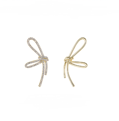 Aretes de Moño Elegante para Mujer