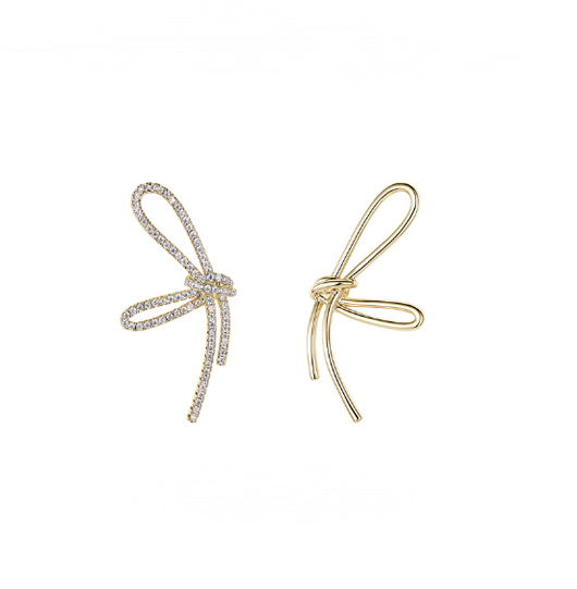Aretes de Moño Elegante para Mujer