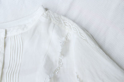 Blusa Elegante Estilo Francés con Encaje Reductora y Corte Suelto - Image 14