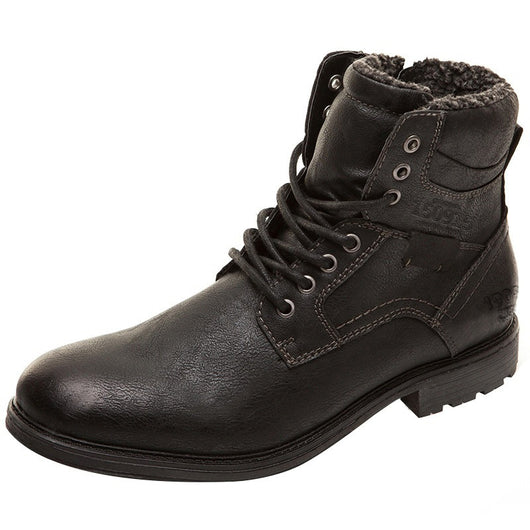 Botas Martin Cálidas para Hombre - Calzado Impermeable para Invierno - Image 6