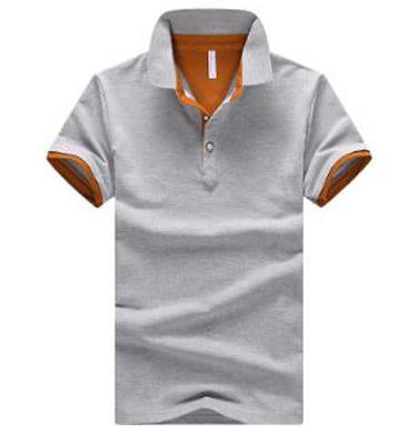 Polo Casual con Cuello Mao para Hombre