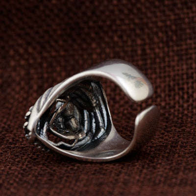 Anillo Calavera Vintage en Plata 925 para Hombre - Image 5