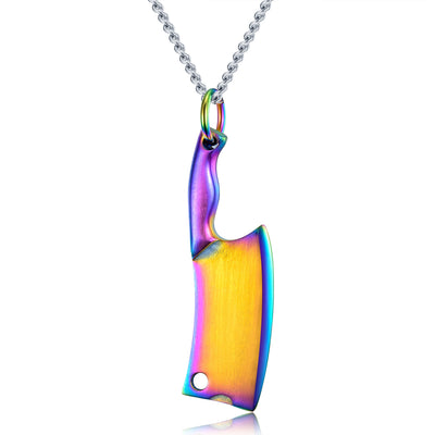 Collar de Acero Inoxidable para Hombre con Dije Clásico Tornasol - Image 10