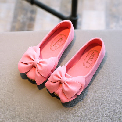 Zapatos Princesa con Moño de Color Sólido - Image 9