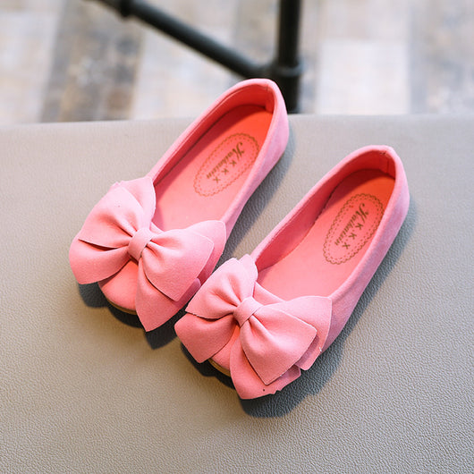 Zapatos Princesa con Moño de Color Sólido - Image 9