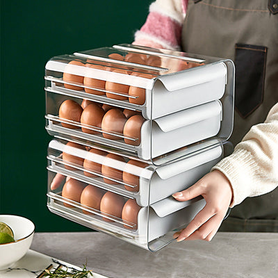 Organizador de Huevos con Cajón Deslizable para Refrigerador - Image 11