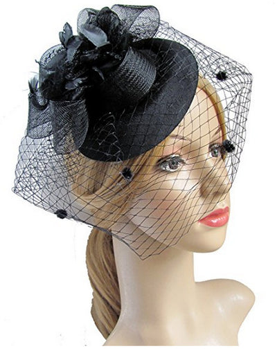 Red de Malla para el Cabello con Sombrero de Copa - Accesorios Elegantes - Image 7
