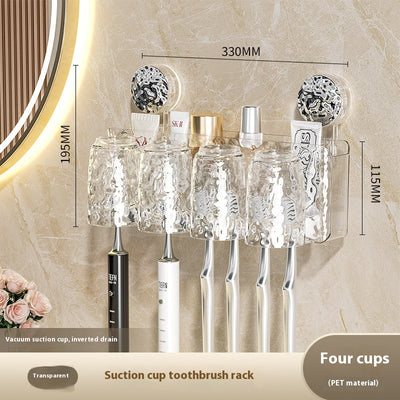 Set de Cepilleros de Pared con Ventosa - Diseño Moderno sin Perforaciones - Image 9