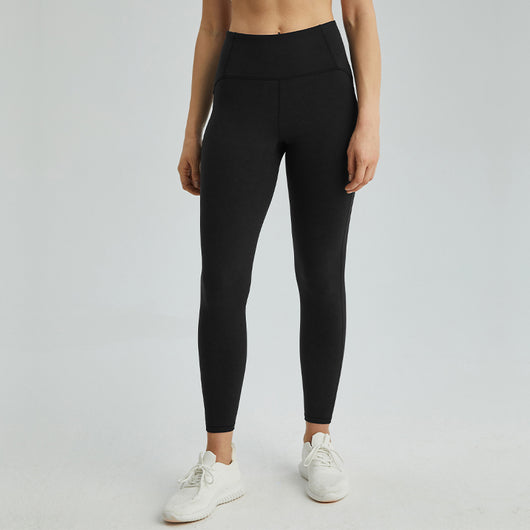 Pantalones Yoga Cintura Alta Levantacaderas con Elástico Premium