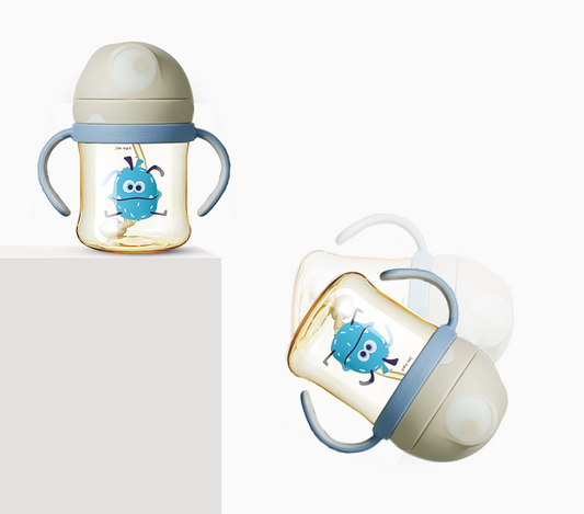 Vaso Infantil 240ml con Popote Anti-Asfixia Diseño Adorable - Image 2