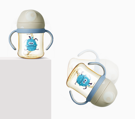 Vaso Infantil 240ml con Popote Anti-Asfixia Diseño Adorable - Image 2