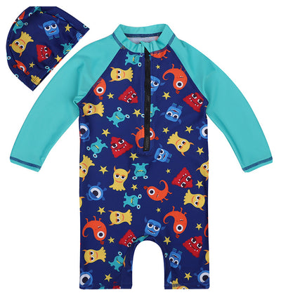 Traje de Baño Infantil de Una Pieza - Image 5