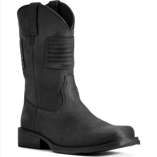 Botas Caballero Medianas Tacón Bajo Talla 38-48 - Image 13