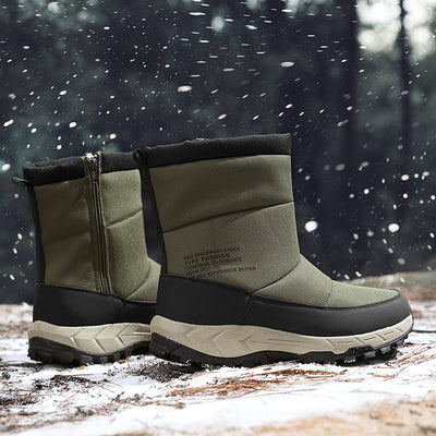 Zapatos de Invierno para Hombre con Forro Cálido y Algodón Premium - Image 4