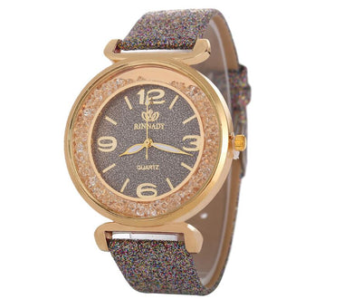 Reloj Pulsera Explosion Dorado - Diseño Coreano Trendy - Image 6